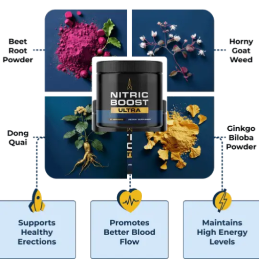 How does Nitric Boost Ultra work explanation of natural process improving blood flow and vitality