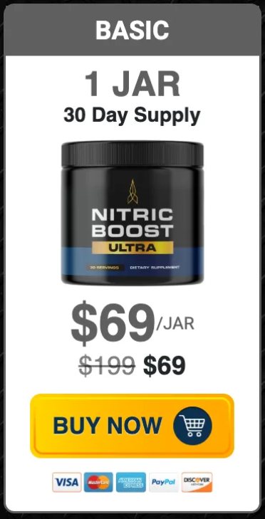 Nitric Boost single jar promotion with discounted price and special offer for first-time buyers